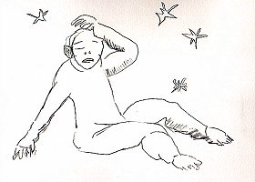 Eperdu sous les étoiles - Illustration  : Jean-Jacques Moguérou